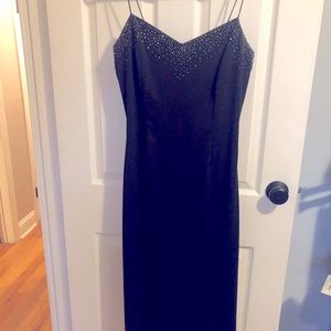 Black Dress with beading